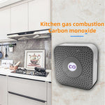 Tuya Smart WiFi Carbon Monoxide Detector 80dB Alarm Home Security CO Sensor