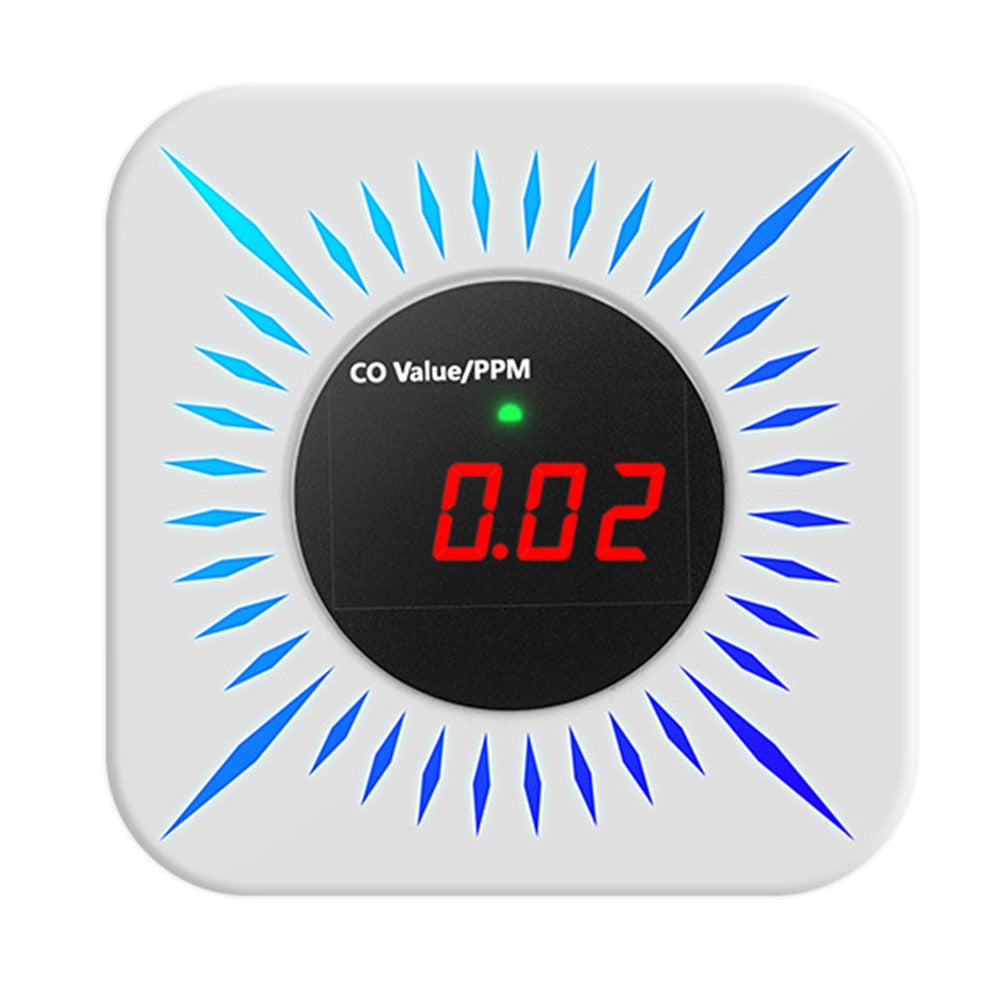 Tuya Smart Zigbee Gas and Carbon Monoxide Detector 80dB Alarm CO Level Sensor