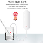 Smart Water Leak Detector Wifi+Bluetooth-compatible Dual Mode Leak Alarm Support Voice Assistant