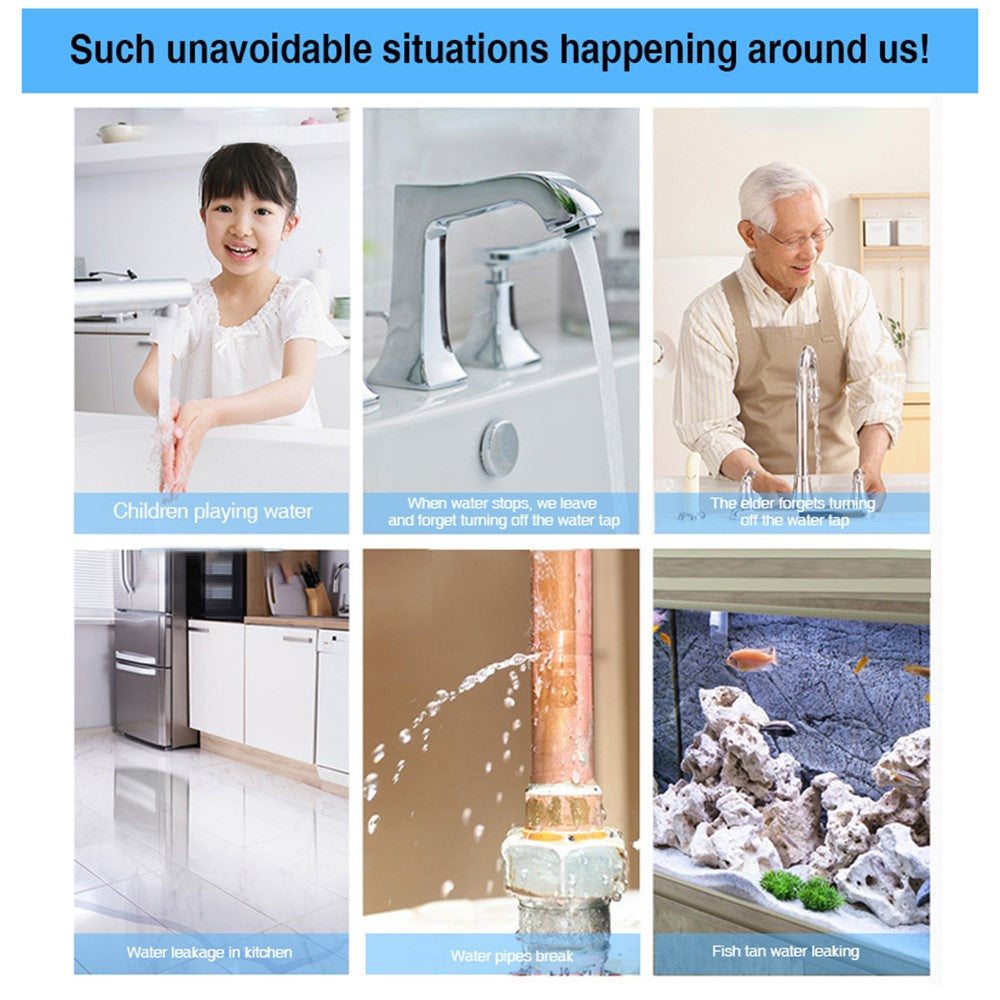 Smart Water Leak Detector Wifi+Bluetooth-compatible Dual Mode Leak Alarm Support Voice Assistant