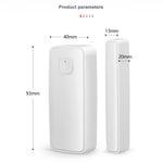 Tuya Smart Zigbee Vibration Sensor Door Magnetic Two-In-One Smart Home Vibration Sensor