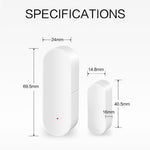 Tuya Smart WiFi Door Sensor Smart Home Open Close Detector Compatible with Alexa Google Home