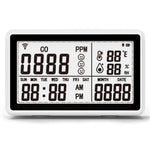 Tuya WiFi 3-in-1 Carbon Monoxide Temperature Humidity Detector CO Alarm Device