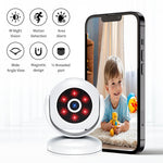 A5 Night Vision Motion Detection Camera 1080P HD 170 Degree Wide Angle Smart WiFi Camera