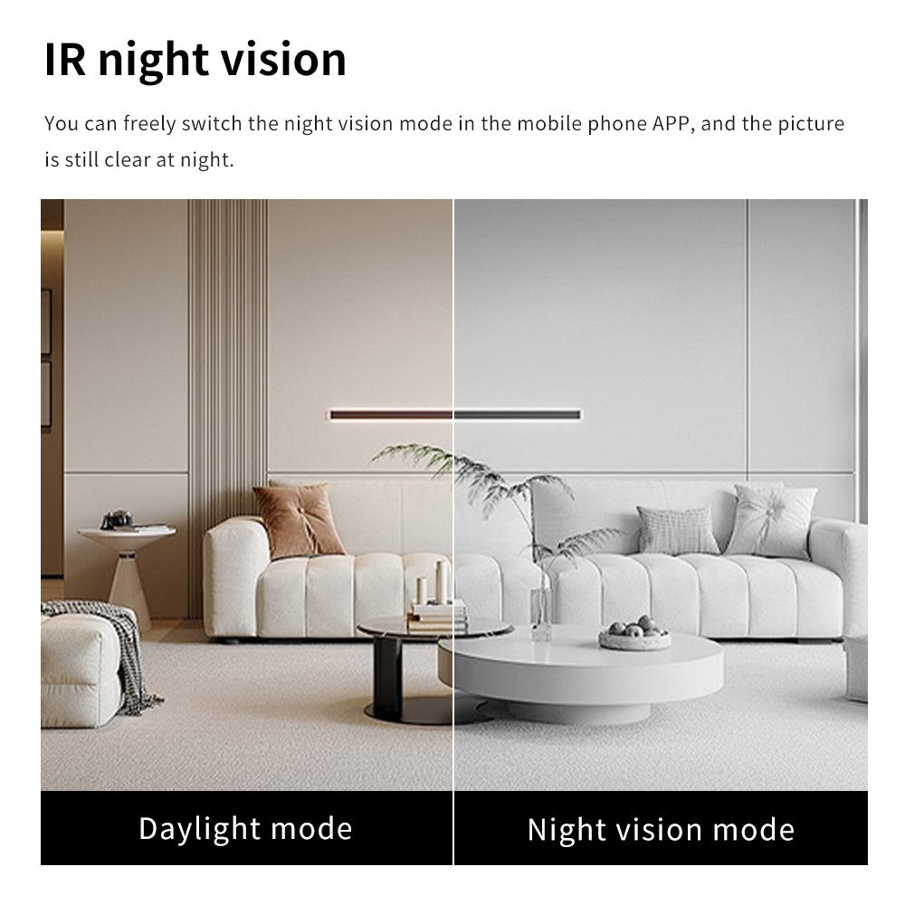 A5 Night Vision Motion Detection Camera 1080P HD 170 Degree Wide Angle Smart WiFi Camera