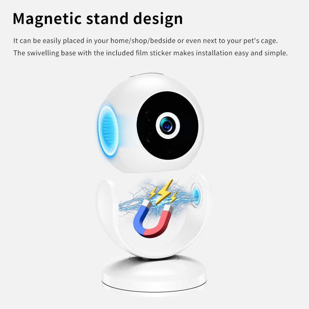 A5 Night Vision Motion Detection Camera 1080P HD 170 Degree Wide Angle Smart WiFi Camera