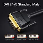 VENTION EACBH 2m 24+5 DVI till VGA-kabel 1080P 60Hz Hane till Hane Förgylld Adapterkabel