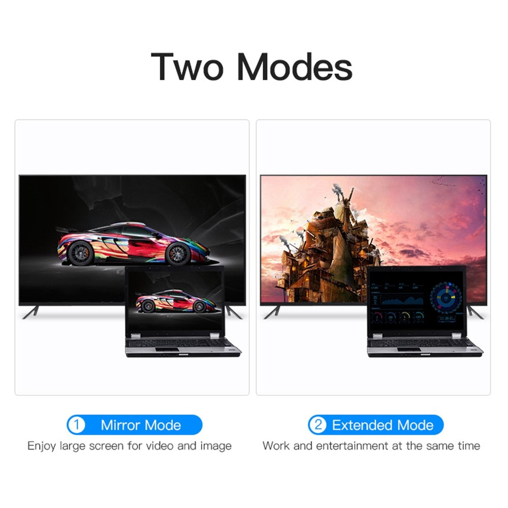 VENTION EACBH 2m 24+5 DVI till VGA-kabel 1080P 60Hz Hane till Hane Förgylld Adapterkabel