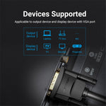 VENTION DAEBI 3m 1080P 60Hz VGA to VGA (3+6) Cable Male to Male Gold Plated Connector Wire