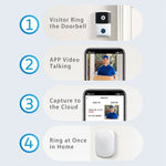 i5 VGA Network Night Vision Visual Smart Doorbell Phone APP Two-Way Voice Talk Smart Door Bell