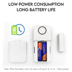 D100 130dB Door Window Alarm Wireless Magnetic Anti Theft Detector for Home Store