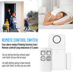 DR100 Security Alarm Remote Control Magnetic Sensor 130dB Home Anti-Theft System Wireless Protection Device