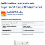 WDYK 10A - 80A 3P Tuya Smart WiFi Circuit Breaker Remote Control Intelligent Switch for Smart Home Automation