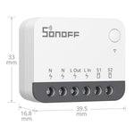 SONOFF ZBMINIR2 Zigbee Smart Switch Fjernbetjening Stemmeaktiveret Timer Modul