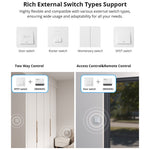 SONOFF ZBMINIR2 Zigbee Smart Switch Fjernbetjening Stemmeaktiveret Timer Modul