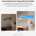 SONOFF ZBMINIR2 Zigbee Smart Switch Fjernbetjening Stemmeaktiveret Timer Modul