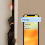 ZDS16 Smart Home Security Zigbee Door Window Magnetic Sensor APP Notification Alarm Device