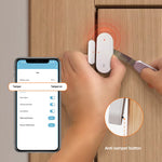 ZDS16 Smart Home Security Zigbee Door Window Magnetic Sensor APP Notification Alarm Device