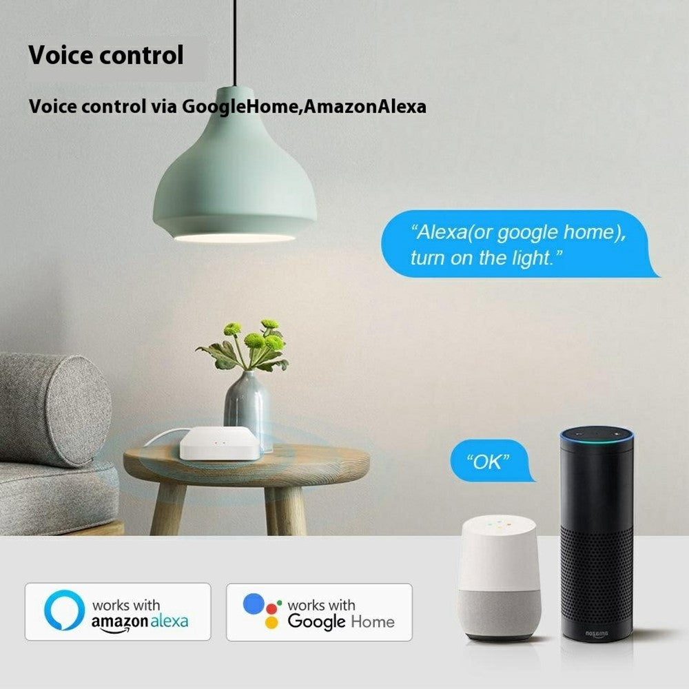 GW02 Tuya Zigbee Bluetooth-compatible Gateway Hub 2-in-1 Multi-Device Control Smart Home Remote Management