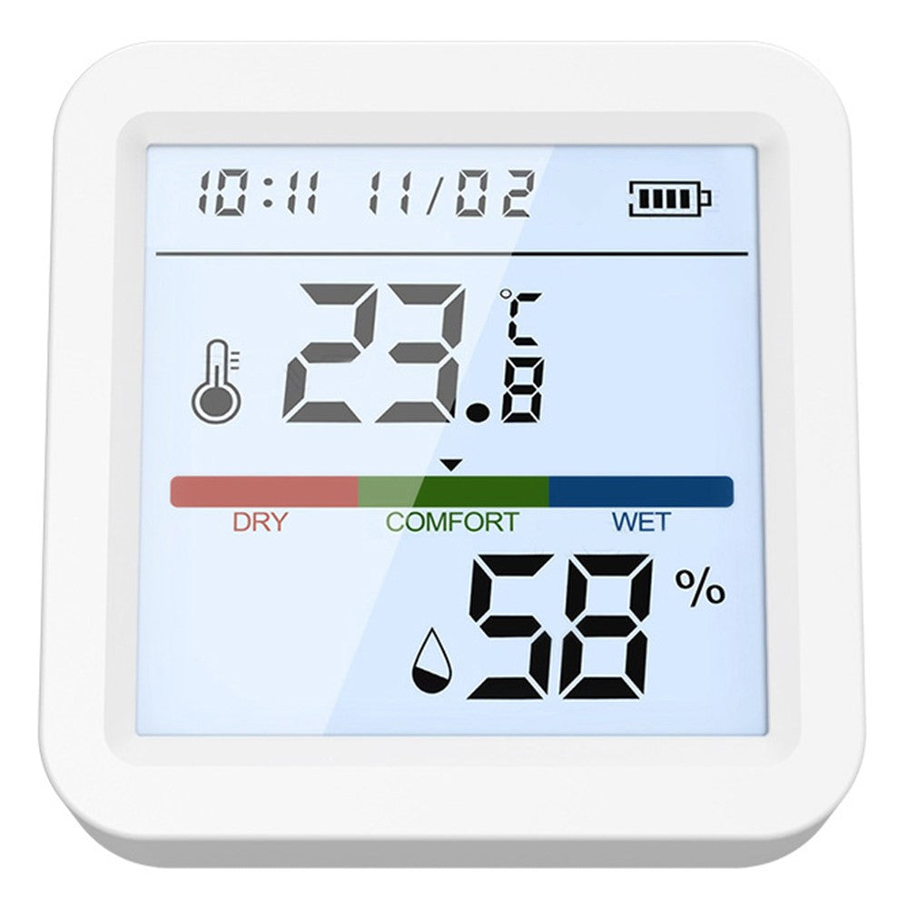 WSD017 Tuya Zigbee Smart Temperature Humidity Detector Real Time Monitoring Wireless Sensor