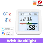 WSD017 Tuya Zigbee Smart Temperature Humidity Detector Real Time Monitoring Wireless Sensor