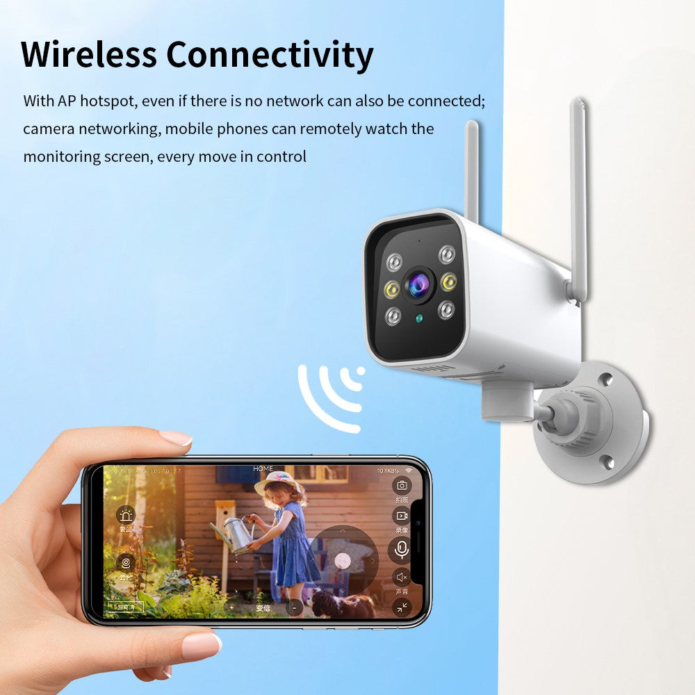 K20 1080P HD Two Way Audio WiFi Camera Night Vision Motion Tracking Home Security Cam