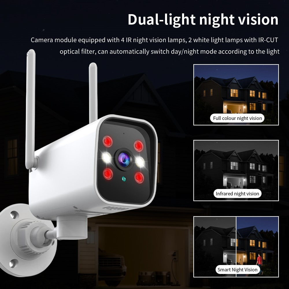 K20 1080P HD Two Way Audio WiFi Camera Night Vision Motion Tracking Home Security Cam
