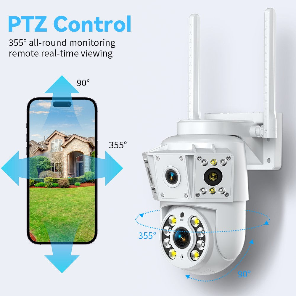 K30 1080P HD Two Way Audio Security Camera Human Detection Night Vision Pan and Tilt WiFi Camera
