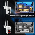 K21 360 Degree Panoramic Night Vision HD Home Security Camera Two Way Audio WiFi IP Camera