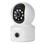 K22 Dual Lens 1080P HD Human Detection Camera Two Way Audio Home Security Night Vision WiFi Webcam