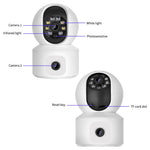 K22 Dual Lens 1080P HD Human Detection Camera Two Way Audio Home Security Night Vision WiFi Webcam