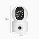 K22 Dual Lens 1080P HD Human Detection Camera Two Way Audio Home Security Night Vision WiFi Webcam