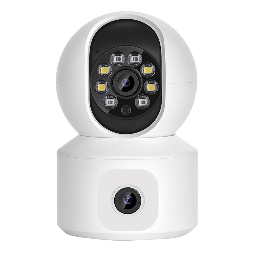 K22 Dual Lens 1080P HD Human Detection Camera Two Way Audio Home Security Night Vision WiFi Webcam