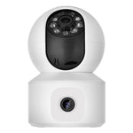 K22 Dual Lens 1080P HD Human Detection Camera Two Way Audio Home Security Night Vision WiFi Webcam