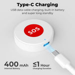 SMATRUL S0S001-WiFi SOS Button APP Remote Control Emergency Alert Tuya Smart Life Compatible