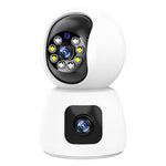 P221B Dual Lens Indoor Security Camera 2MP Two Way Audio 5X Digital Zoom Remote Monitoring Camera