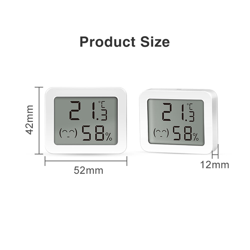 WSD500D Tuya Zigbee Smart Temperature Sensor Remote Monitoring LCD Display Humidity Detector