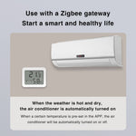 WSD500D Tuya Zigbee Smart Temperature Sensor Remote Monitoring LCD Display Humidity Detector