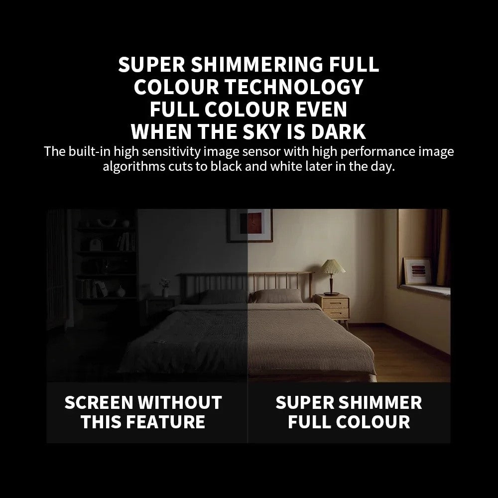 XIAOMI C700 4K Smart Camera Full Color Night Vision WiFi Surveillance Camera for Home Security, CN Plug (Chinese Version)