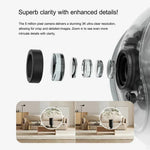 XIAOMI Smart Camera 3 PTZ Version Night Vision Two Way Audio WiFi Camera for Home Security, CN Plug (Chinese Version)