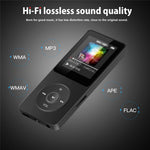T1 1,8 tommer skærm bærbar MP4-musikafspiller Bluetooth-kompatibel e-bog FM-radio (uden TF-kort)