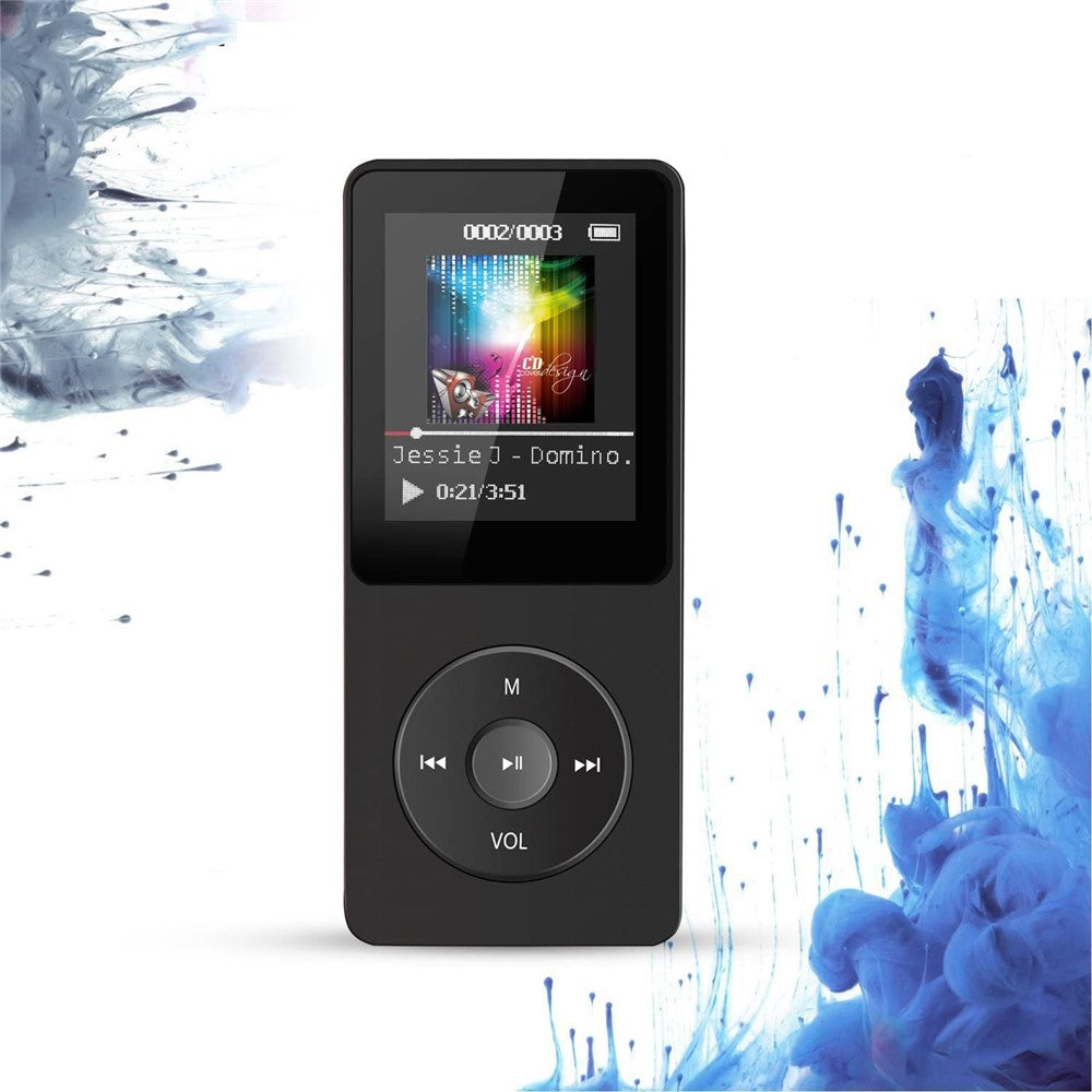 T1 1,8 tommer skærm bærbar MP4-musikafspiller Bluetooth-kompatibel e-bog FM-radio (uden TF-kort)