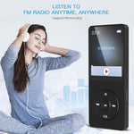 T1 1,8 tommer skærm bærbar MP4-musikafspiller Bluetooth-kompatibel e-bog FM-radio (uden TF-kort)