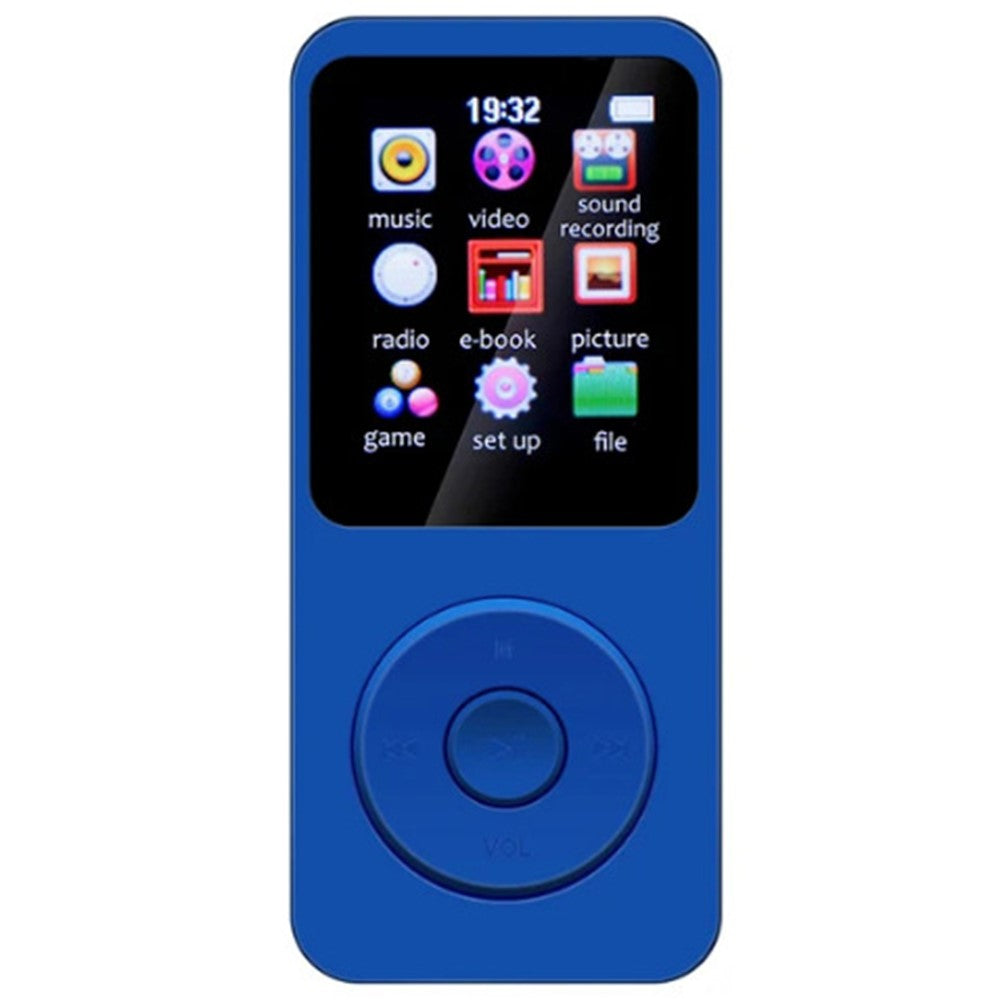 T1 1,8 tommer skærm bærbar MP4-musikafspiller Bluetooth-kompatibel e-bog FM-radio (uden TF-kort)