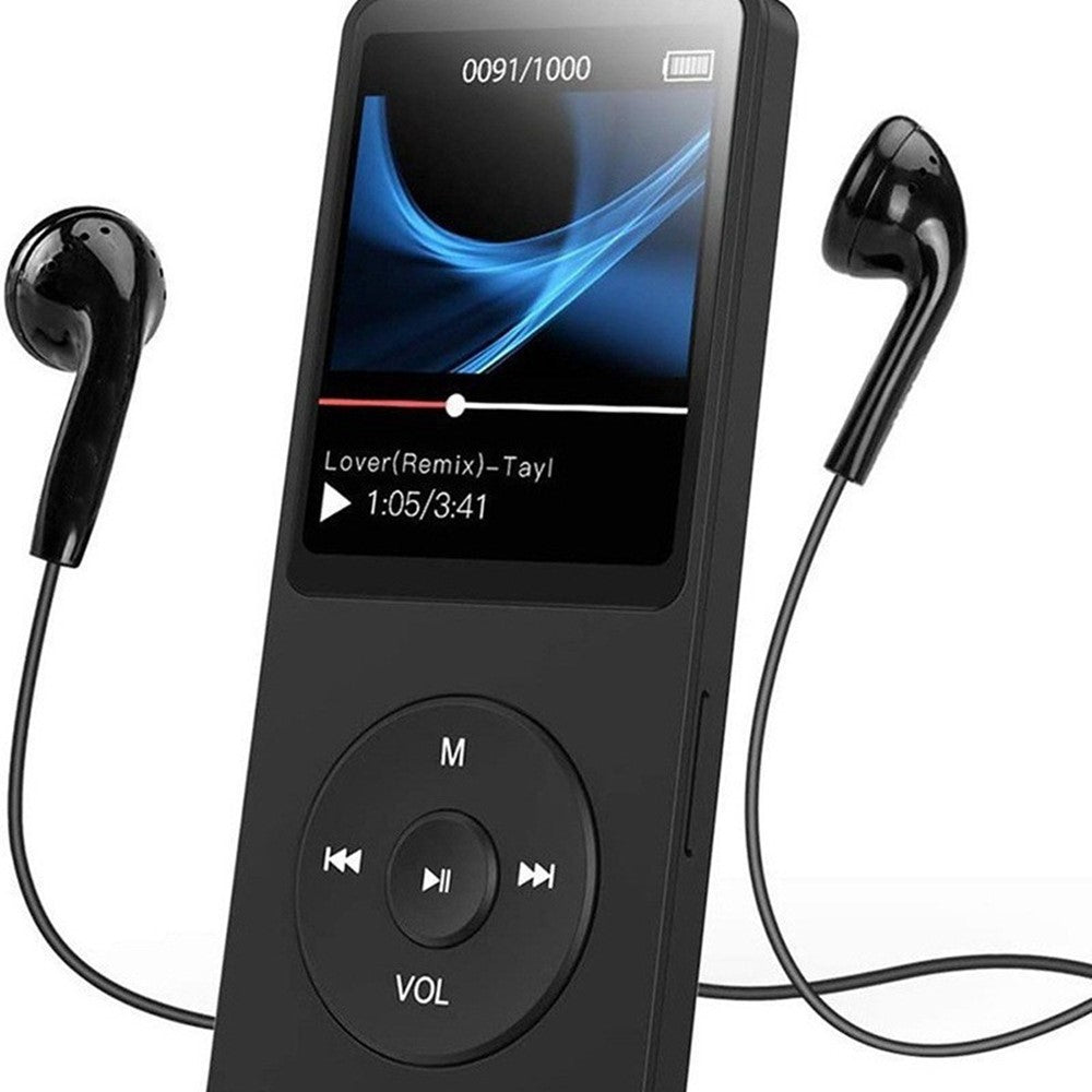 T1 1.8 Inch Screen Portable MP4 Music Player Bluetooth-Compatible E-Book FM Radio (With 64G TF Card)