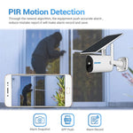 ESCAM QF290 Solar WiFi Camera 1080P Waterproof Security Camera Solar Panel Battery Powered with IR Night Vision