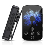 T8 1.54 Inch Touch Screen MP4 Player Bluetooth-Compatible FM Radio E-Book Reader with Back Clip (Without TF Card)