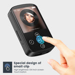 T8 1.54 Inch Touch Screen MP4 Player Bluetooth-Compatible FM Radio E-Book Reader with Back Clip (Without TF Card)