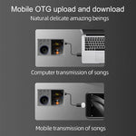 T10 2.4 Inch TFT Screen HiFi Music Player Voice Recorder Bluetooth-Compatible FM Radio Built In 16G Storage
