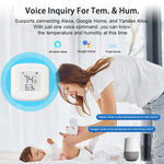 Tuya WiFi  /  Zigbee Smart Temperature Humidity Sensor Real Time Monitoring High Precision Digital Detector